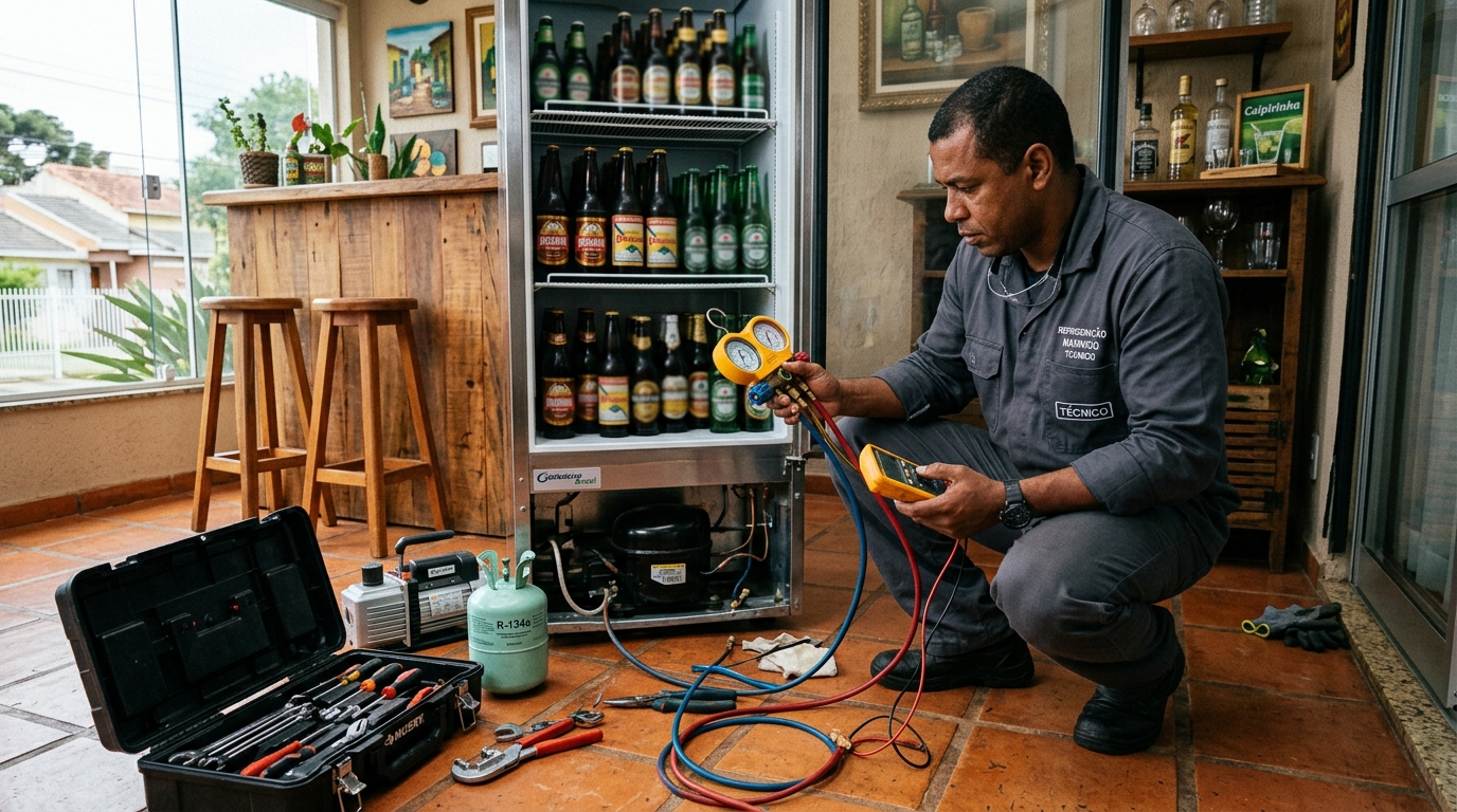 Conserto de Cervejeira em Volta Redonda‑RJ